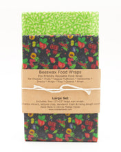 Load image into Gallery viewer, BEESWAX FOOD WRAP (LARGE SET)
