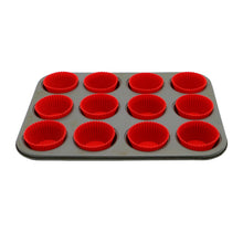 Load image into Gallery viewer, SILICONE CUPCAKE LINERS/BAKING CUPS